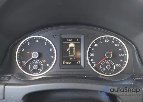 2013 Volkswagen Tiguan S из США, поврежденный, VIN WVGAV7AX4DW538466